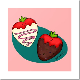 Chocolate Covered Strawberry Posters and Art